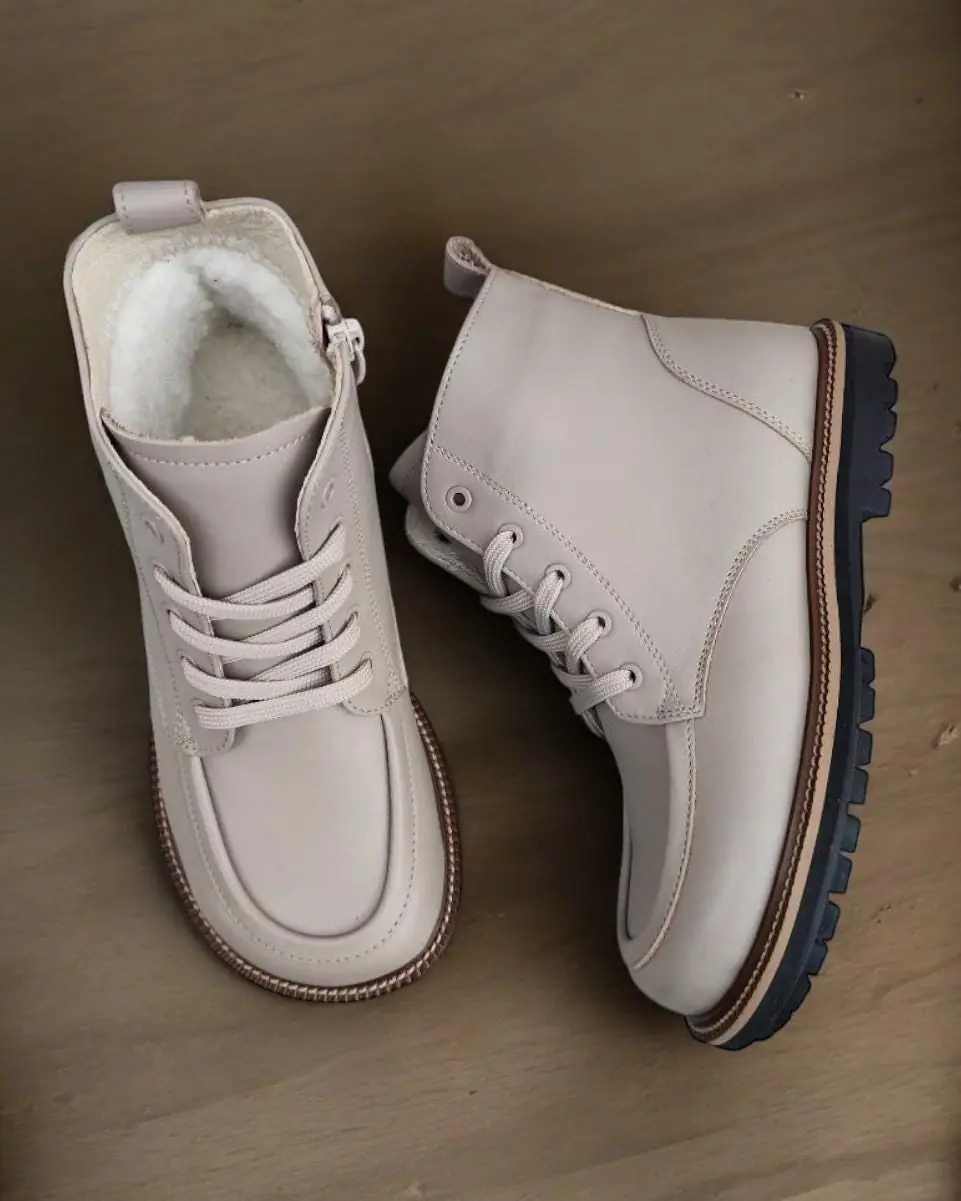 Women S Brown Suede Winter Boots Handmade Anatomical